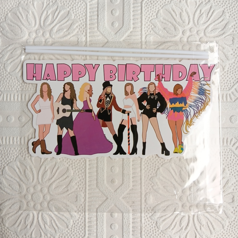 Taylor Swift Birthday Party Decoration Kit - Picture 13 of 17